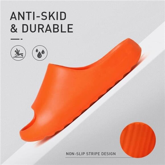 Cloud Slides for Women and Men, Platform Slides Slippers, Non-Slip Quick Drying - Picture 2 of 7